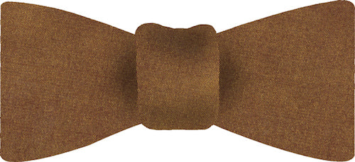 {[en]:Dark Gold Thai Shot Silk Bow Tie