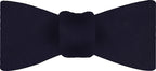 {[en]:Midnight Blue Thai Shot Silk Bow Tie