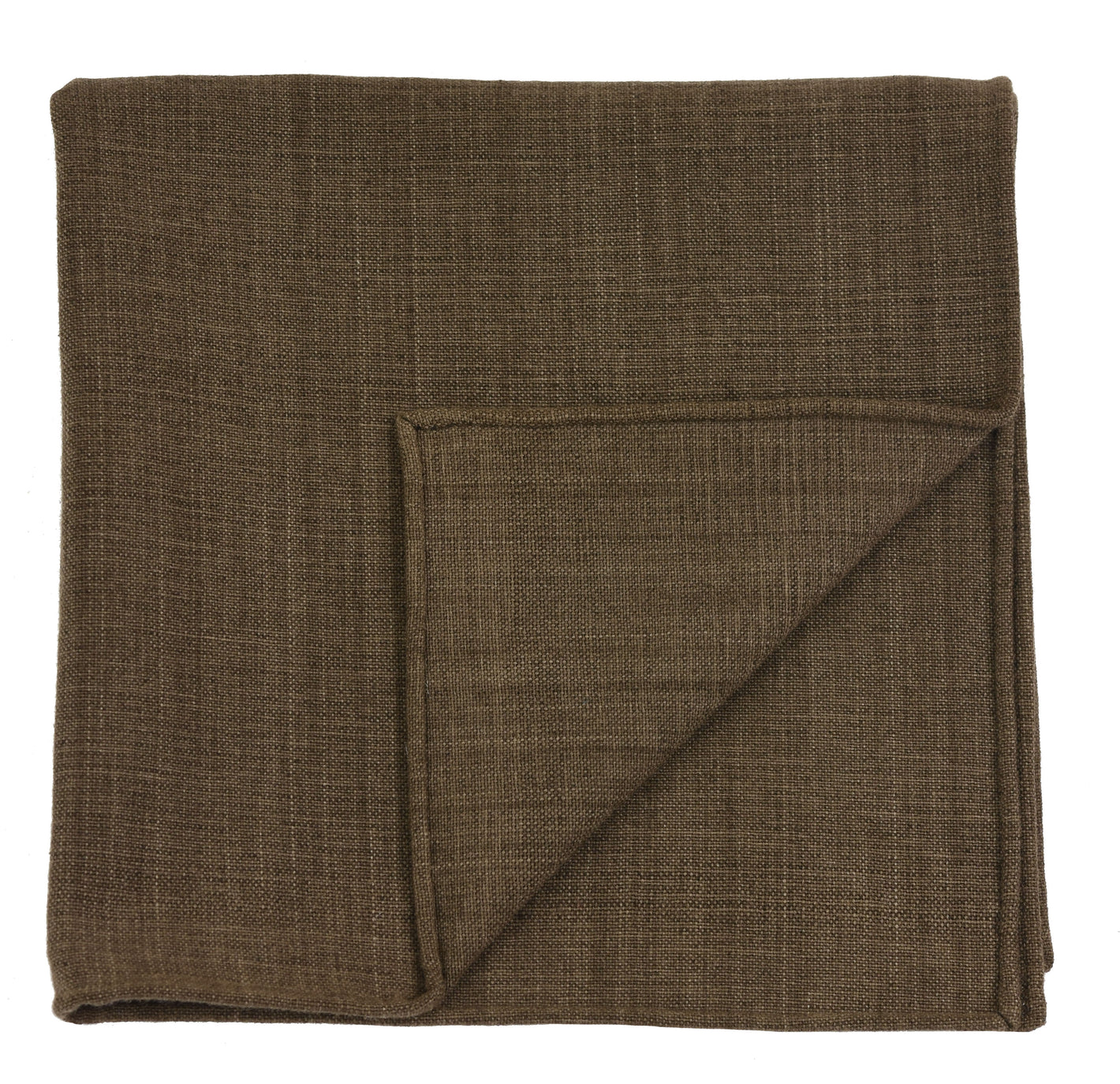 {[en]:Dark Chocolate Doi Tao Thai Cotton Pocket Square