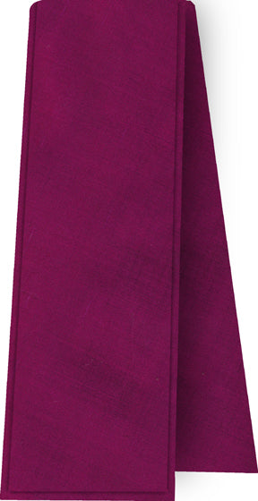 {[en]:Dark Fuchsia Shot Thai Silk Scarf