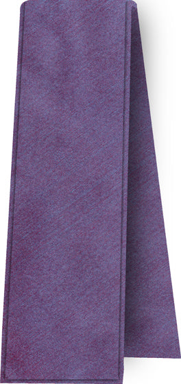 Blueish Red Shot Thai Silk Scarf Single Layer With Rolled Edges #3