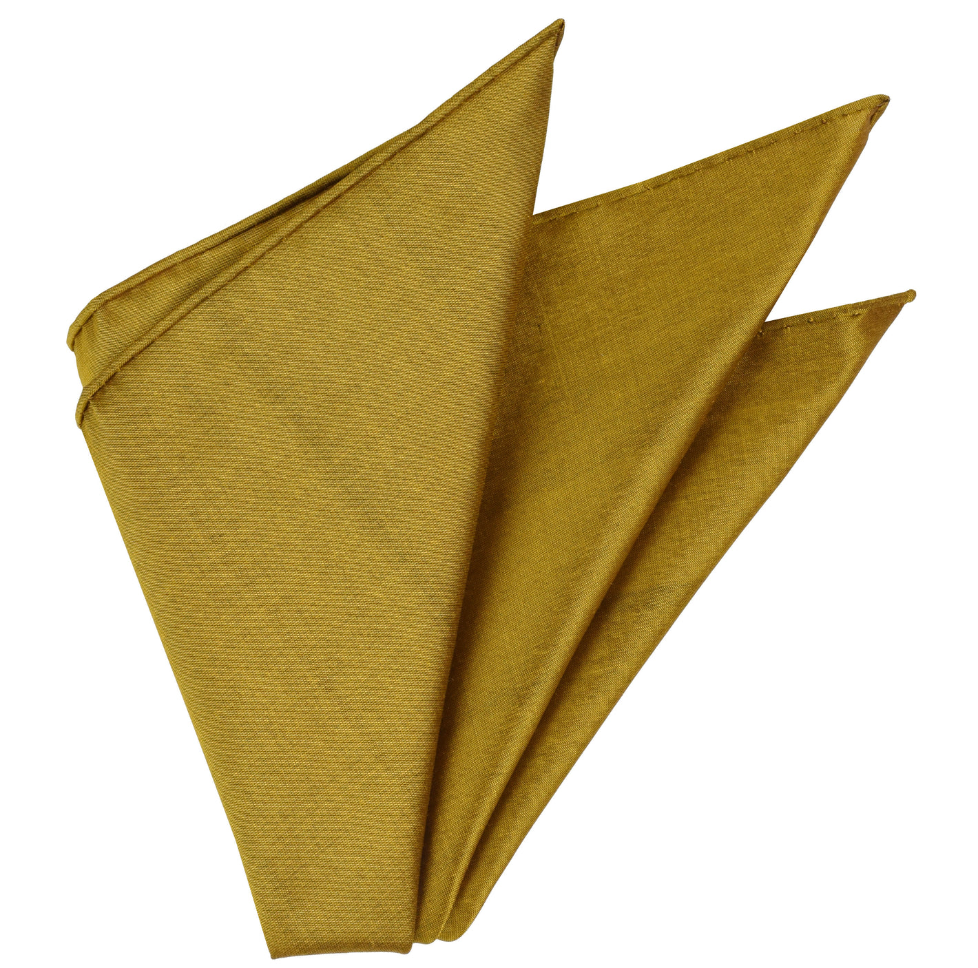 {[en]:Dark Gold Thai Shot Silk Tie