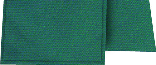 ミディアムターコイズ タイショットシルク スカーフ シングルレイヤー ロールドエッジ付き #70