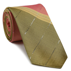 {[en]:Thai Striped Thai Silk Tie