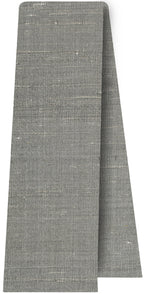 {[en]:Gray Thai Rough Silk Tie Scarf