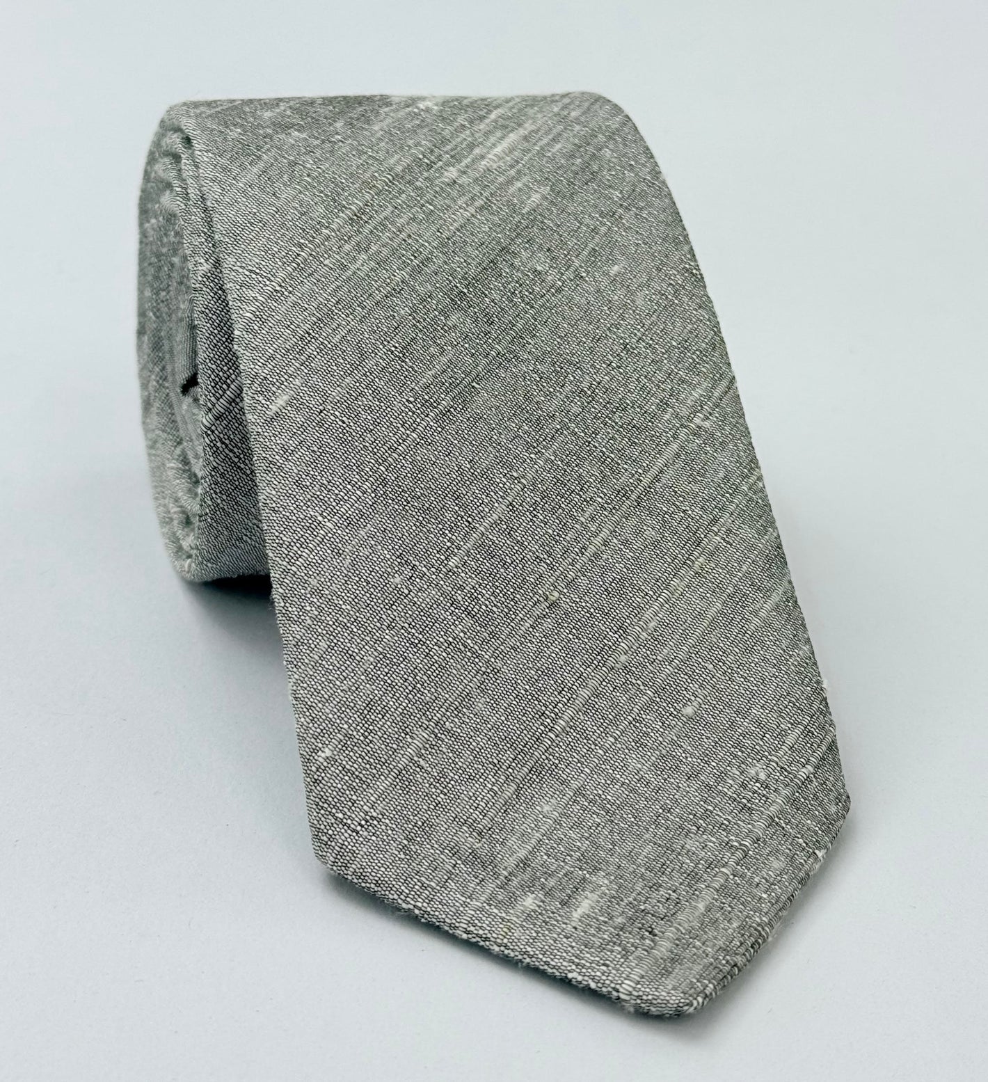 그레이 타이 러프 실크 타이 THRT-3
