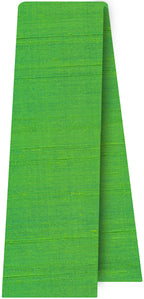 {[en]:Lime Green Thai Rough Silk Tie Scarf
