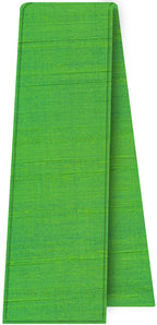 {[en]:Lime Green Thai Rough Silk Tie Scarf