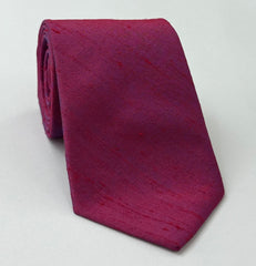 Red/Purple Thai Rough Silk Tie THRT-6