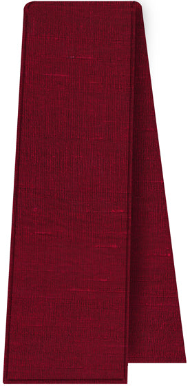 {[en]:Red Thai Rough Silk Scarf