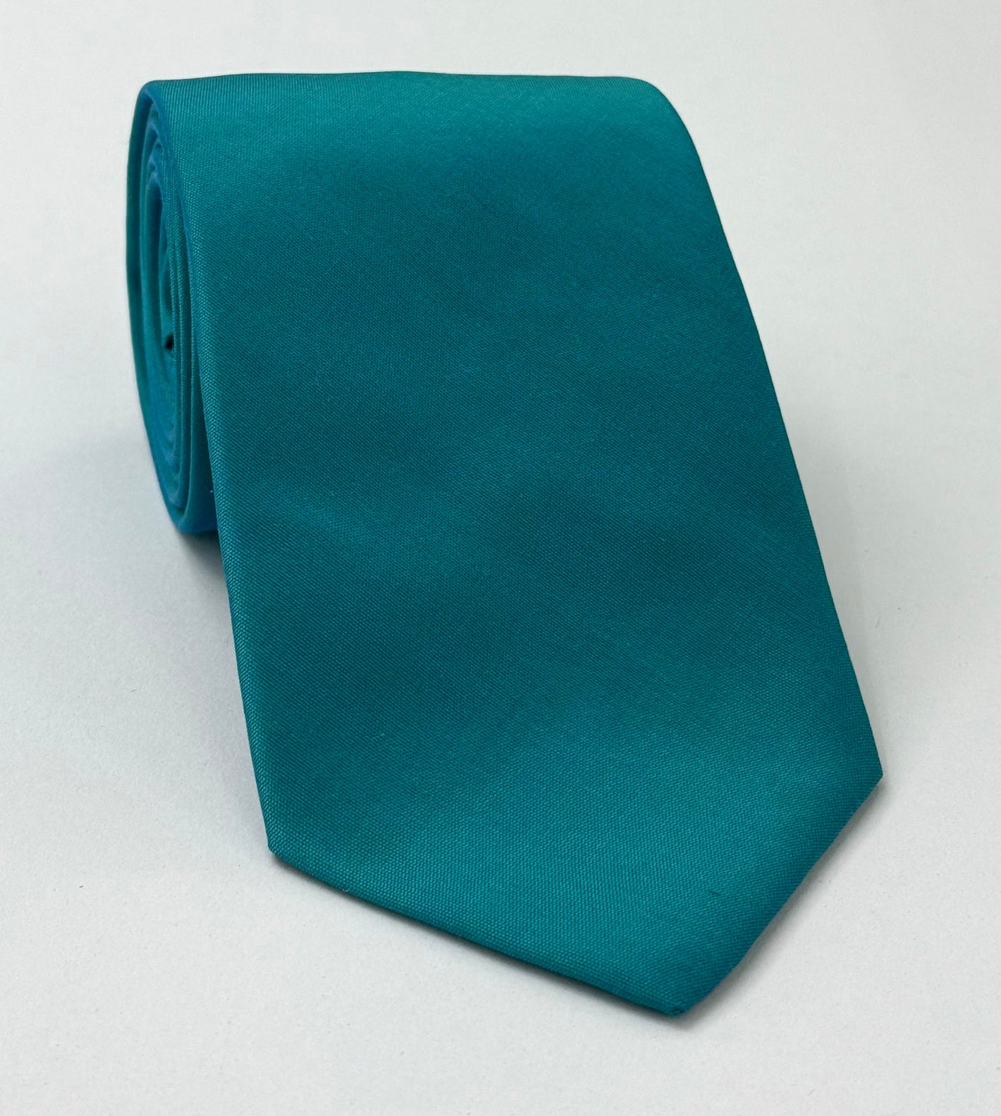 터키석 샷 타이 실크 넥타이 THT-11