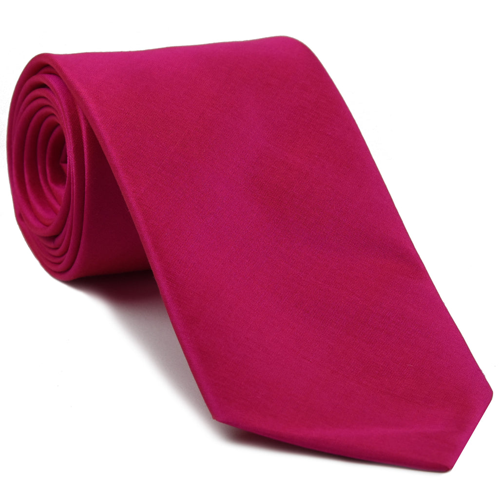 {[en]:Fuchsia Shot Thai Silk Tie