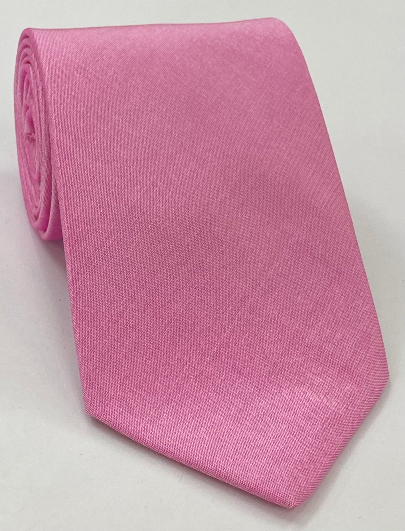 ダークピンク タイショットシルク ネクタイ THT-60