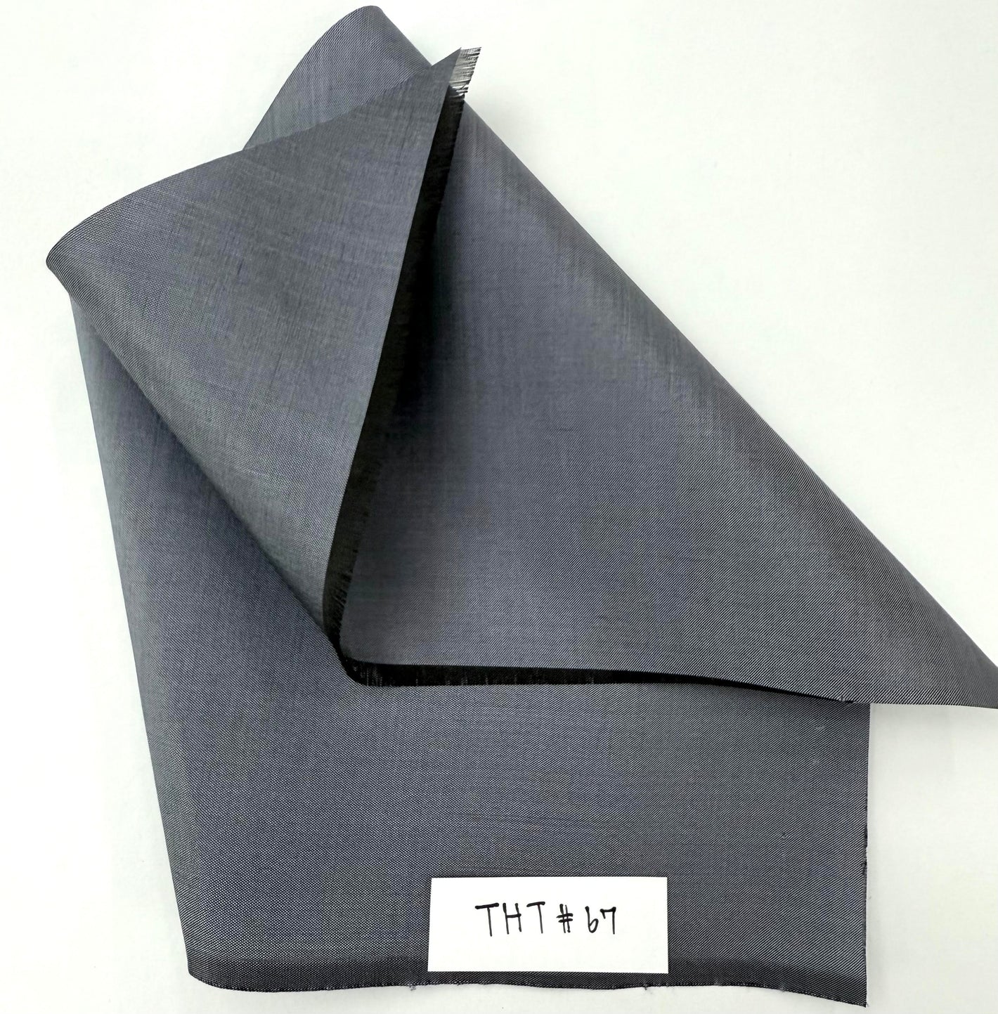 ダークチャコール タイショットシルクネクタイ THT-67