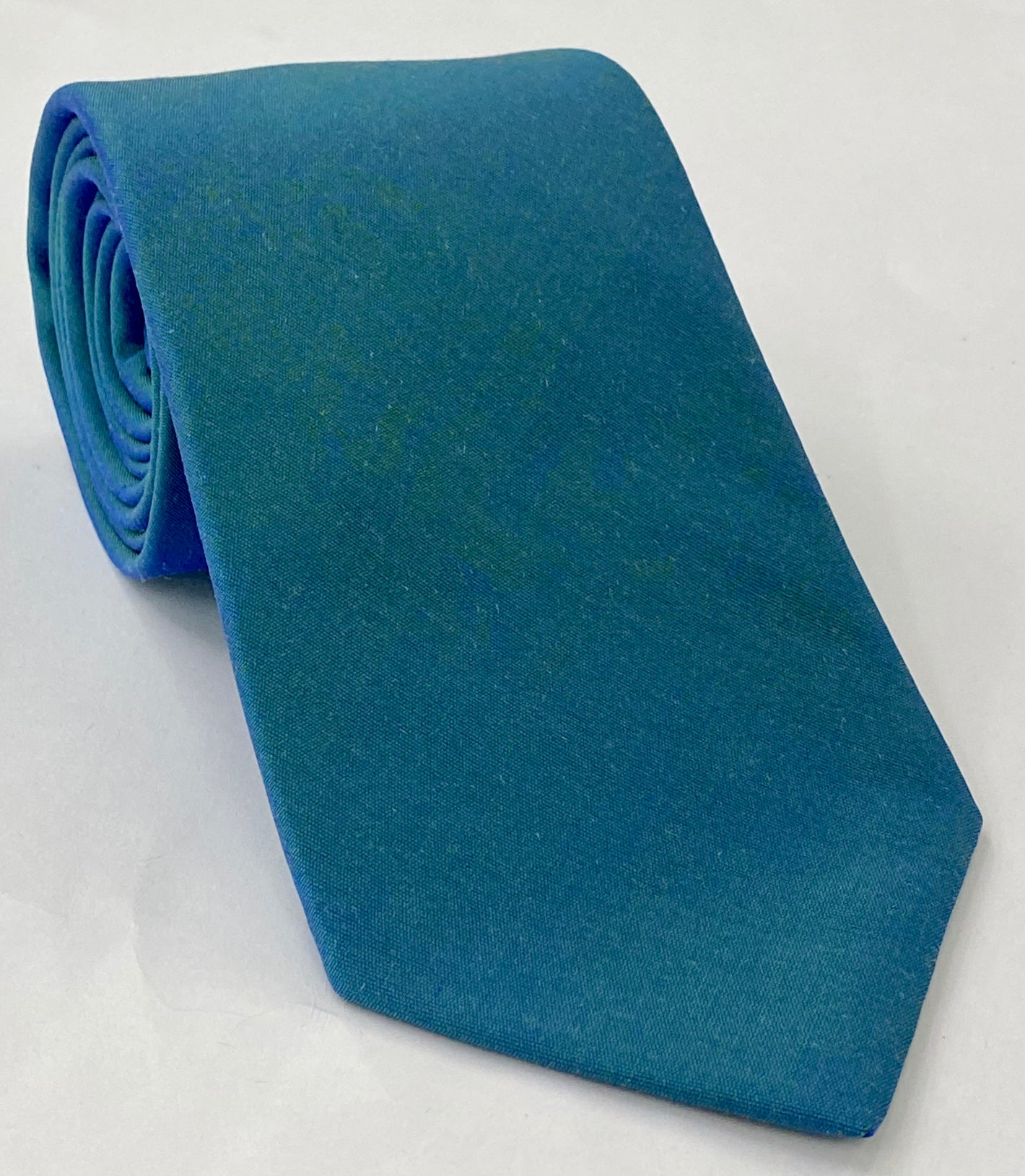 ダークターコイズ タイショットシルクネクタイ THT-72
