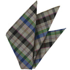 {[en]:Thai Plaid Silk Pocket Square