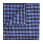 Thai Plaid Silk Pocket Square #1
