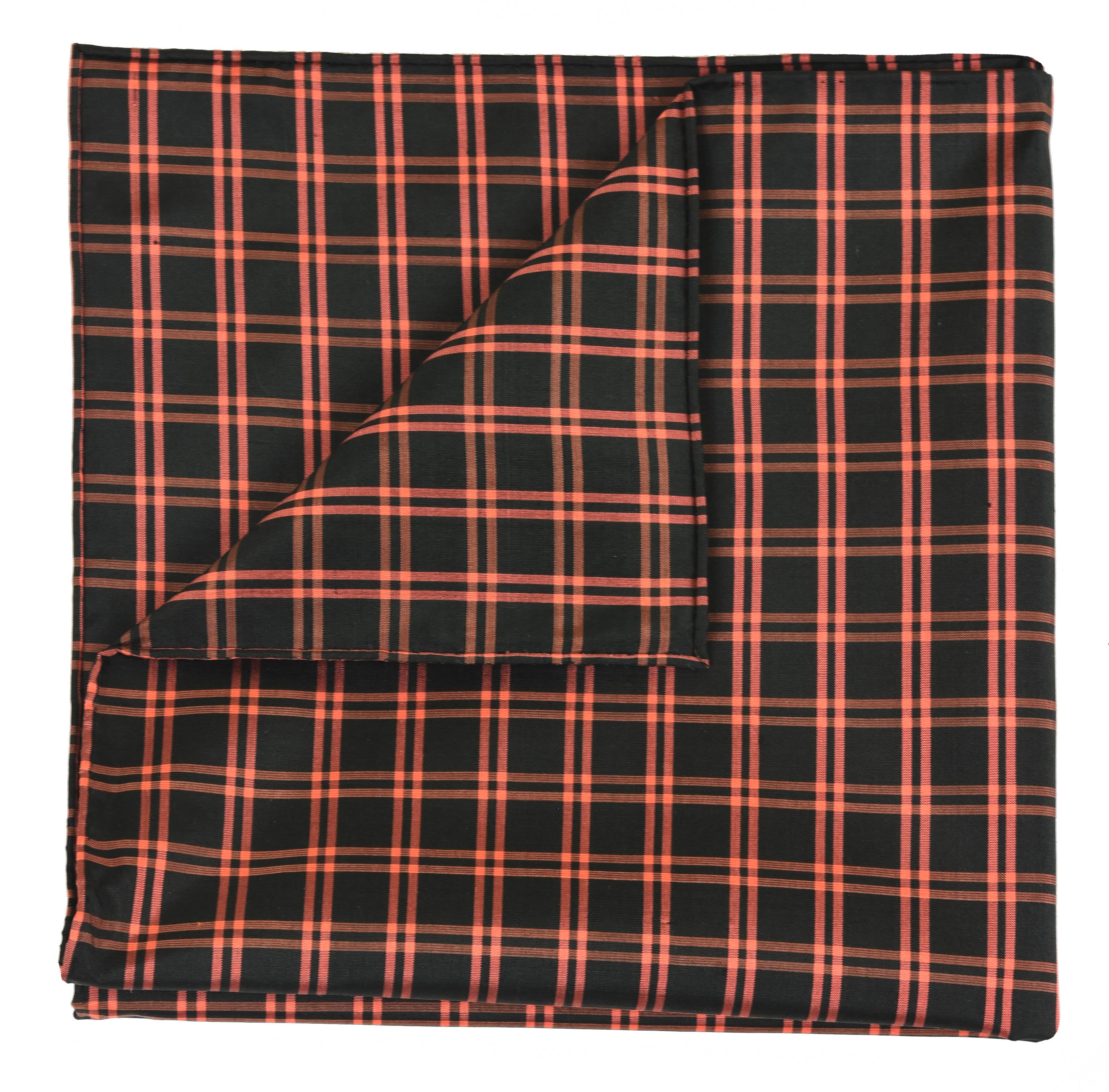 Sangdao Plaid Thai Silk Pocket Square #38