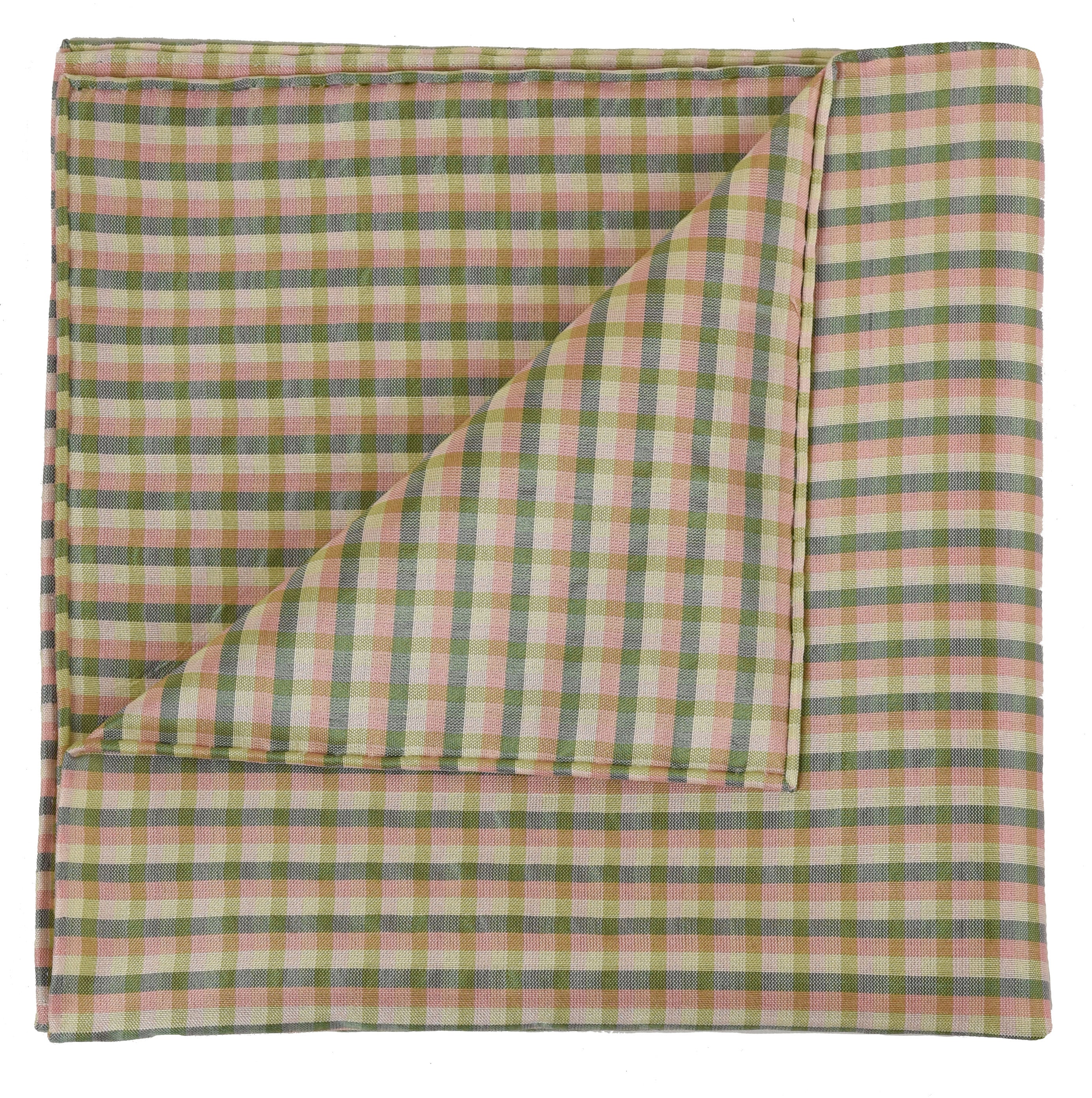 Sangdao Plaid Thai Silk Pocket Square #39