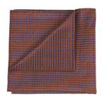 {[en]:Plaid Thai Silk Pocket Square