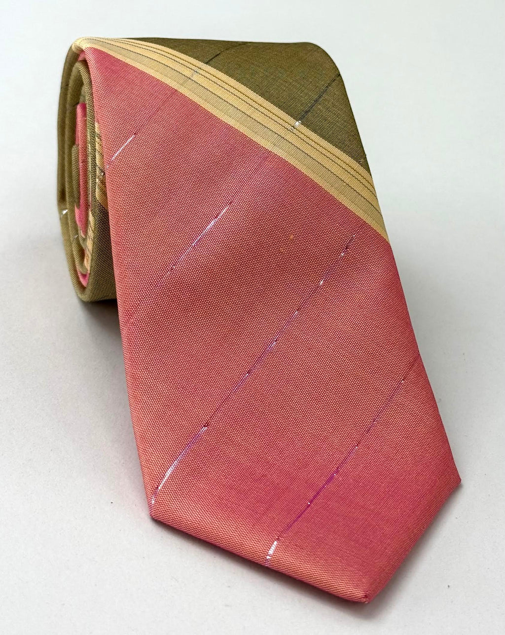 Thai Striped Silk Tie TST-28