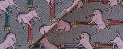 Sangdao Printed Thai Silk Pocket Square