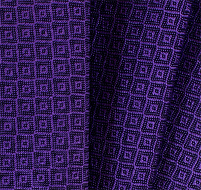 {[en]:Purple Brocade Cotton Pocket Square