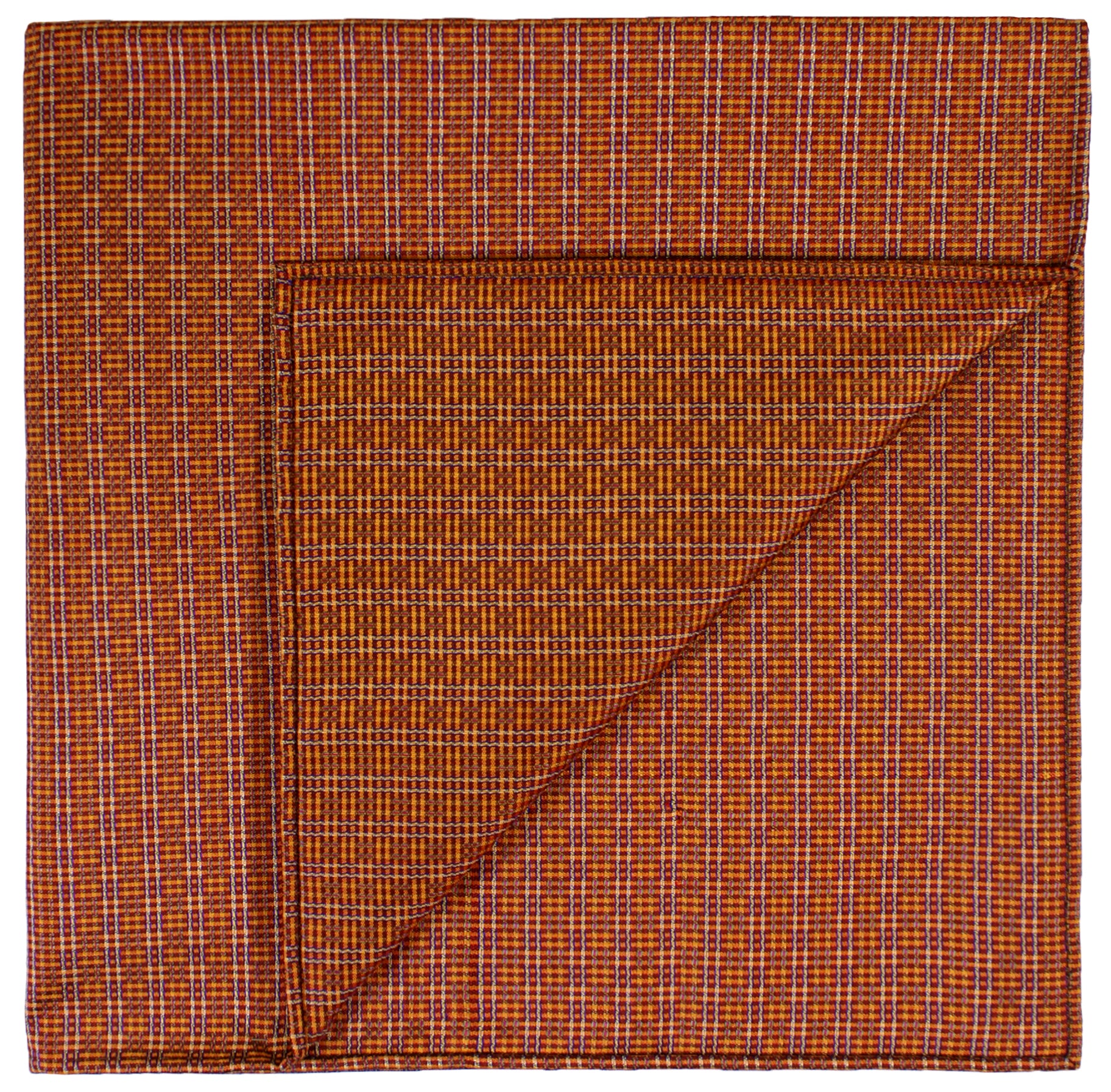 {[en]:Thai Brocade Silk Pocket Square