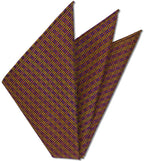 {[en]:Thai Brocade Silk Pocket Square