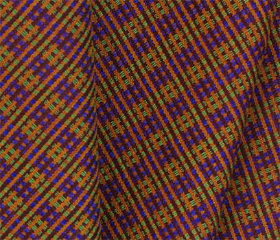 {[en]:Thai Brocade Silk Pocket Square