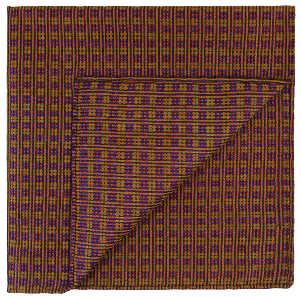 {[en]:Thai Brocade Silk Pocket Square
