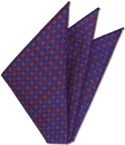 {[en]:Thai Brocade Silk Pocket Square