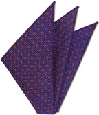 {[en]:Thai Brocade Silk Pocket Square