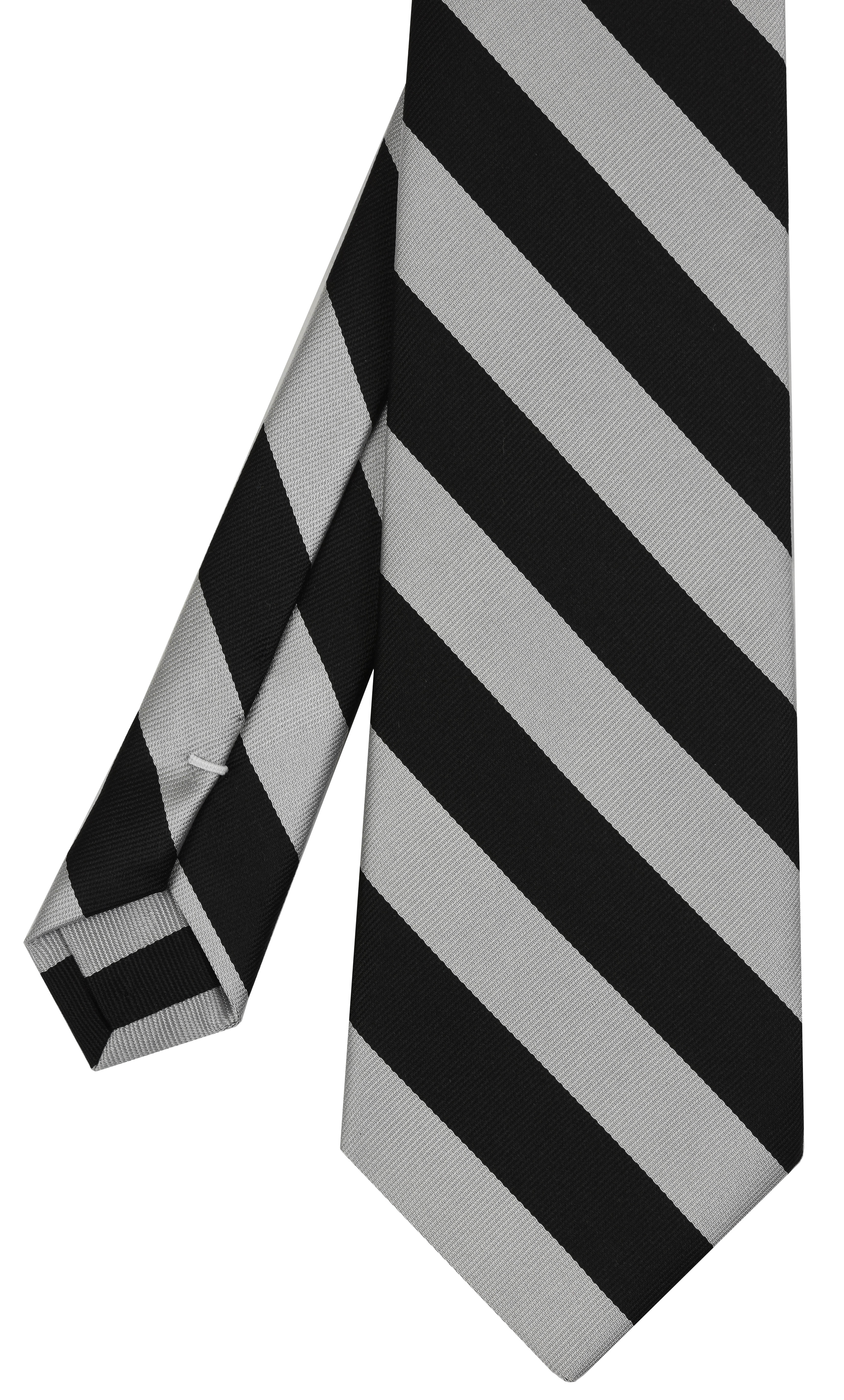 {[en]:Magdalen College Oxford Stripe Silk Tie