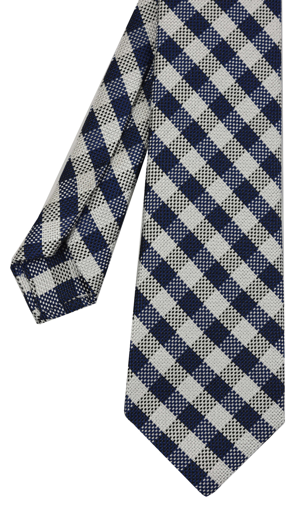 {[en]:Christ Church Duster Oxford Plaid Silk Tie