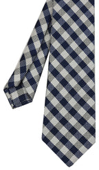 {[en]:Christ Church Duster Oxford Plaid Silk Tie