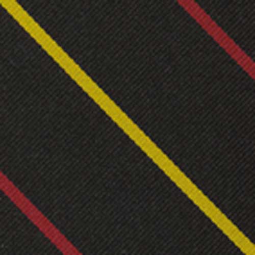 {[en]:St John College Oxford Stripe Silk Pocket Square