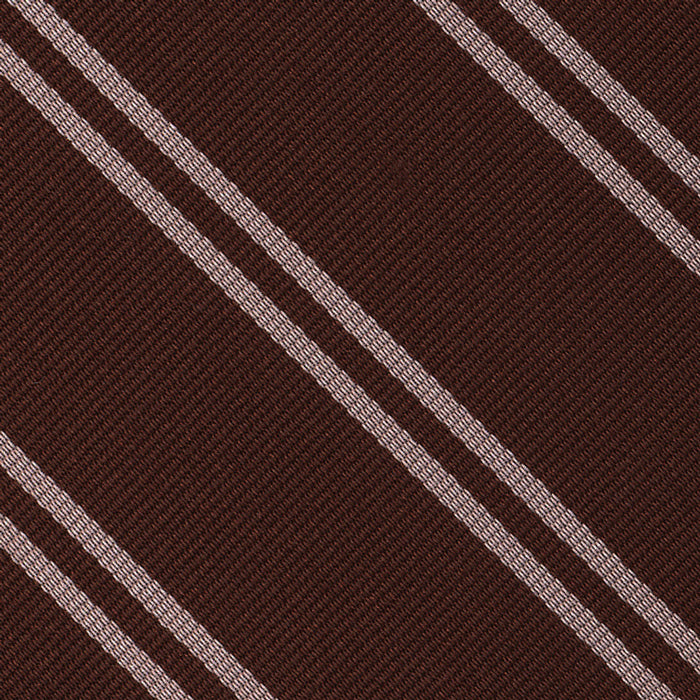 {[en]:Churchill College Cambridge Stripe Silk Pocket Square