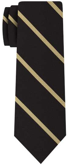 {[en]:Brasenose College Oxford Stripe Silk Tie