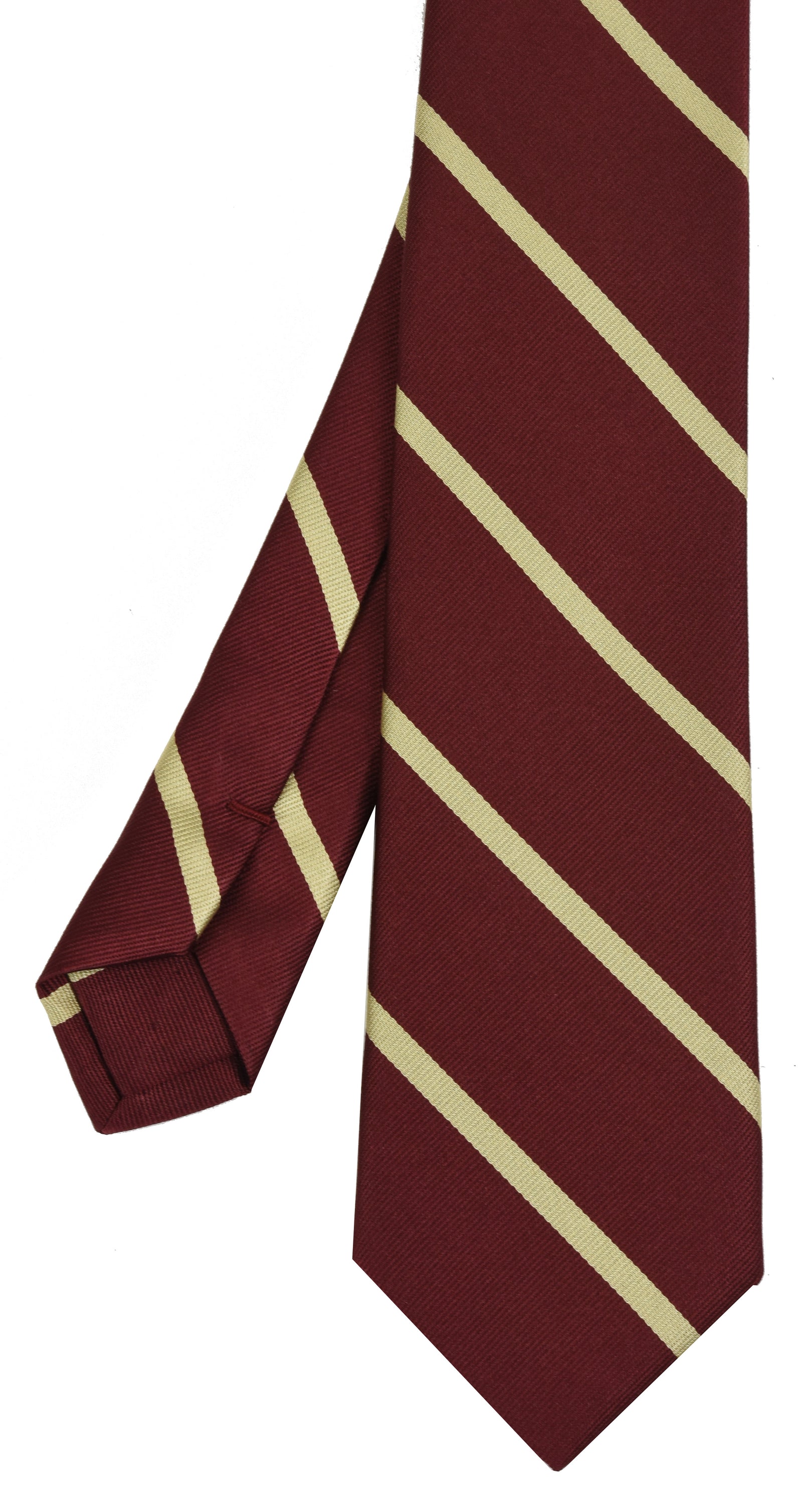 {[en]:St Edmund Hall Oxford Stripe Silk Tie