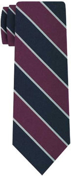{[en]:Balliol College Oxford Stripe Silk Tie