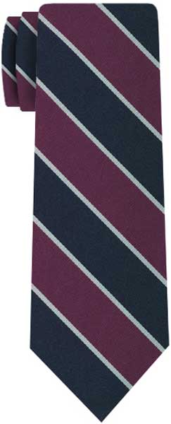 {[en]:Balliol College Oxford Stripe Silk Tie