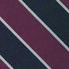 {[en]:Balliol College Stripe Silk Pocket Square