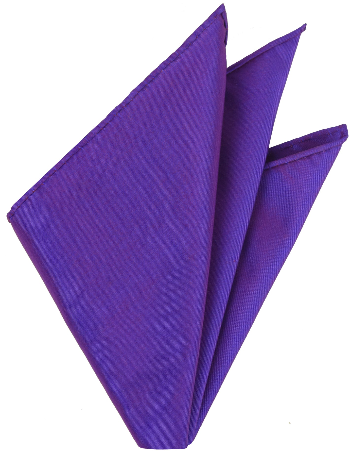 赤みがかった紫のタイショットシルクポケットチーフ VPS-9