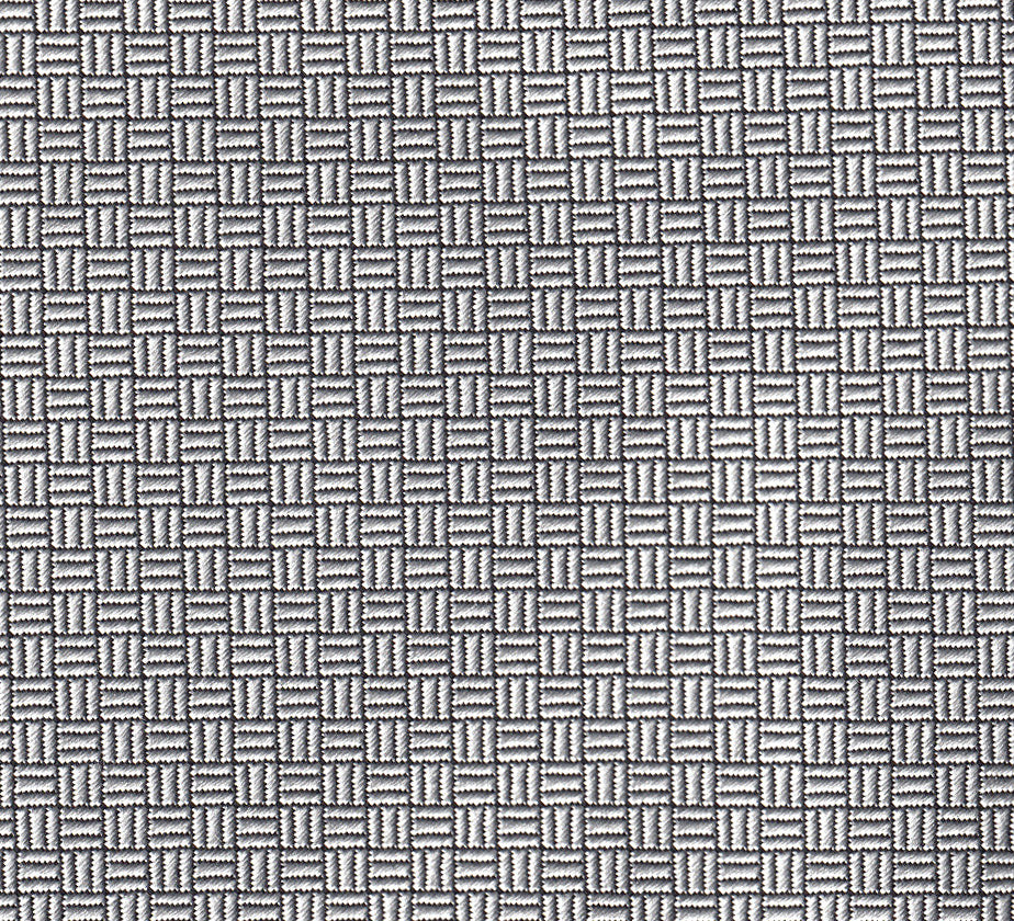 {[en]:Silver Formal/Wedding Silk Pocket Square