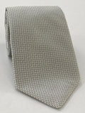 Silver & Black Formal/Wedding Silk Tie WDT-17
