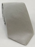 Silver & Black Formal/Wedding Silk Tie WDT-22