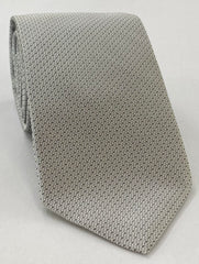 Silver & Black Formal/Wedding Silk Tie WDT-22