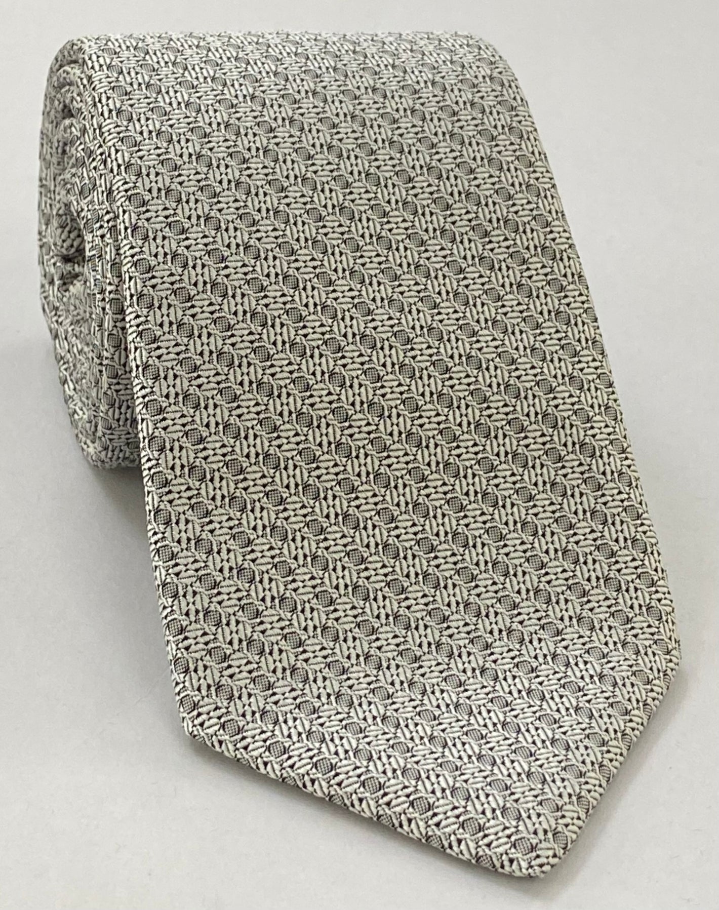 실버 정장/웨딩 실크 타이 WDT-24