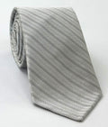 Silver Formal/Wedding Silk Tie WDT-31